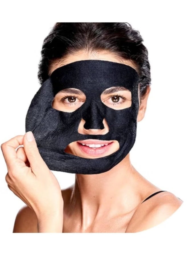 بوبانا مجموعة إنقاذ البشرة: قناع الفحم لتنظيف المسام بعمق وإزالة السموم، وقناع الرمان لتخفيف فوري للبشرة الحساسة والمحمرة - Image 2